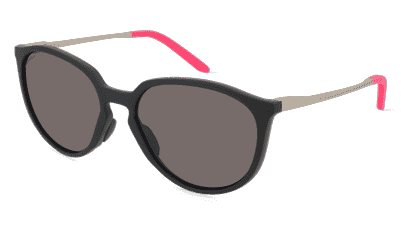 Oakley OO9288 Grijs glanzend Hoekaanzicht