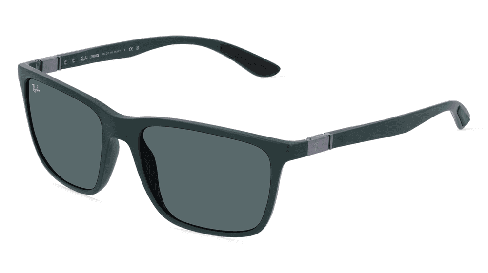 RAY-BAN RB4385 Vert Vue d'angle