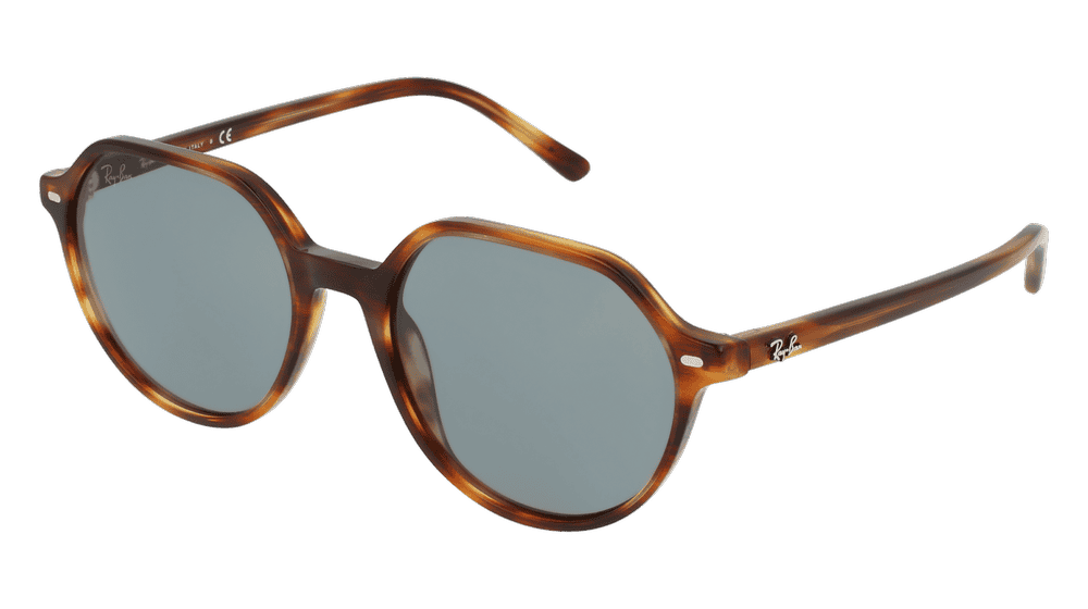 RAY-BAN RB 2195 THALIA Havana striped Corner View