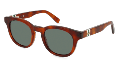 Lacoste L6006S Havanna foncé Vue d'angle