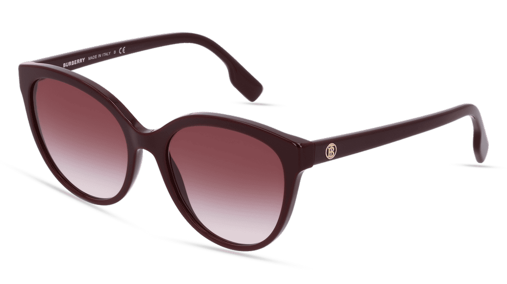 Burberry BE4365 BETTY zwart Hoekaanzicht