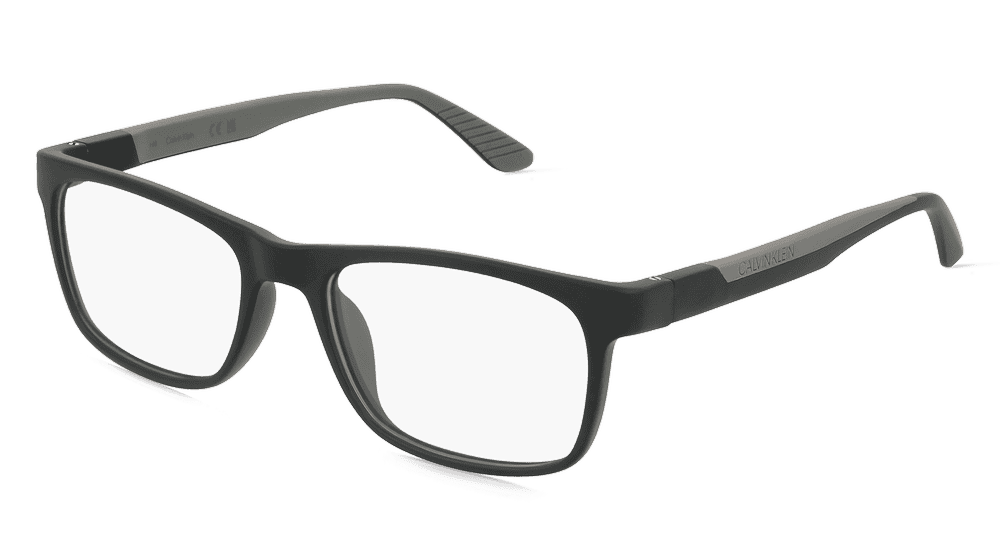 Calvin Klein CK20535 zwart mat Hoekaanzicht