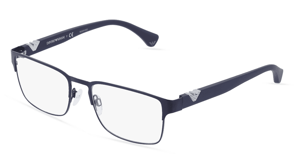 EMPORIO ARMANI EA1027 Blauw donker Hoekaanzicht