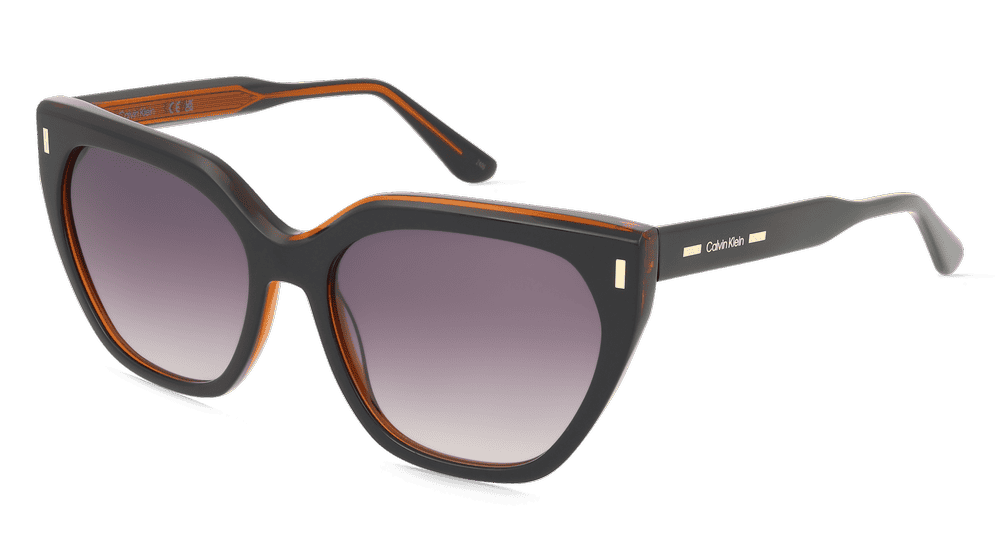 Calvin Klein CK24535S Brun noir Vue d'angle