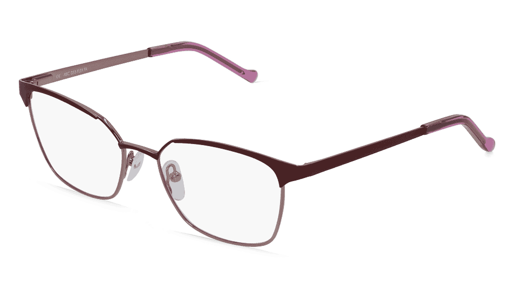 Marit bordeaux roze Hoekaanzicht