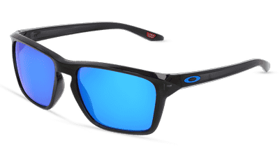 OAKLEY OO9448 SYLAS Noir mat Vue d'angle