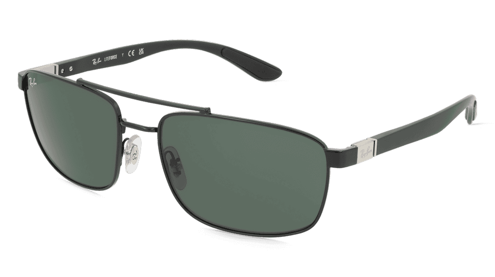 Ray-Ban 0RB3737 zwart Hoekaanzicht