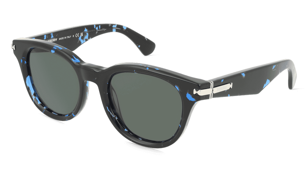 Burberry BE4439 Bleu Havane Vue d'angle