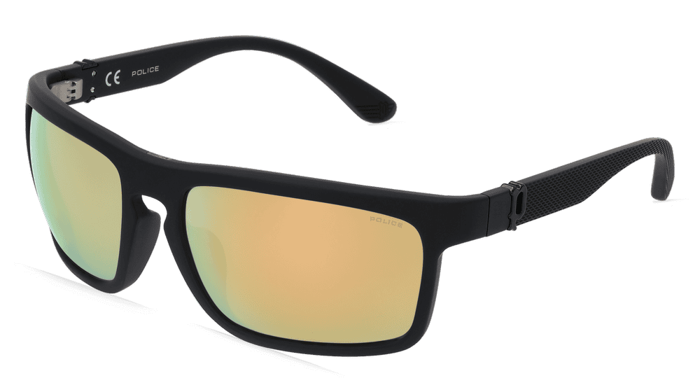 Police POISPLF63 Noir mat Vue d'angle