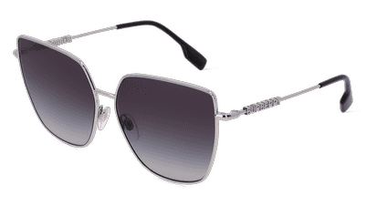 Burberry BE3143 Argenté Vue d'angle