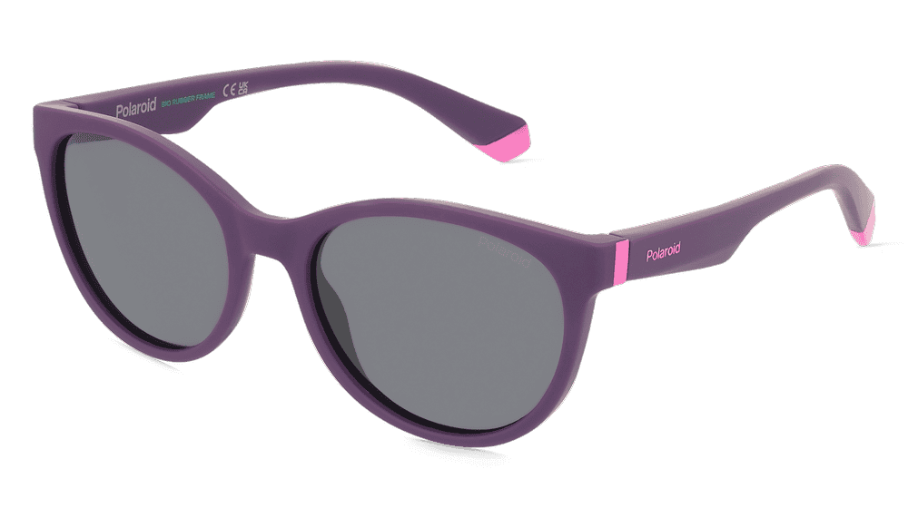 Polaroid PLD 8065/S Lilas Vue d'angle