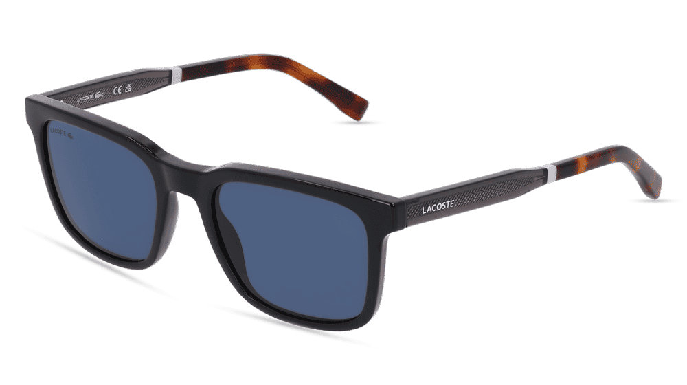 LACOSTE L954S Noir brillant Vue d'angle