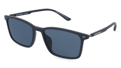 Emporio Armani 0EA4223U zwart mat Hoekaanzicht