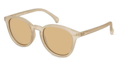 Le Specs LSP1502122 roze transparant Hoekaanzicht