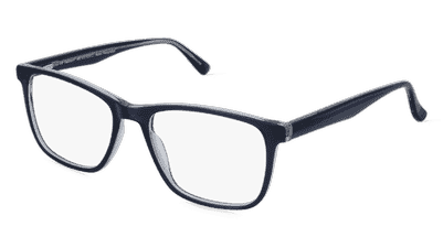 Fielmann ABC 075 FLEX CL blauw kristal Hoekaanzicht