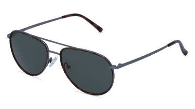 SICCO SUN Gris gun Havane Vue d'angle