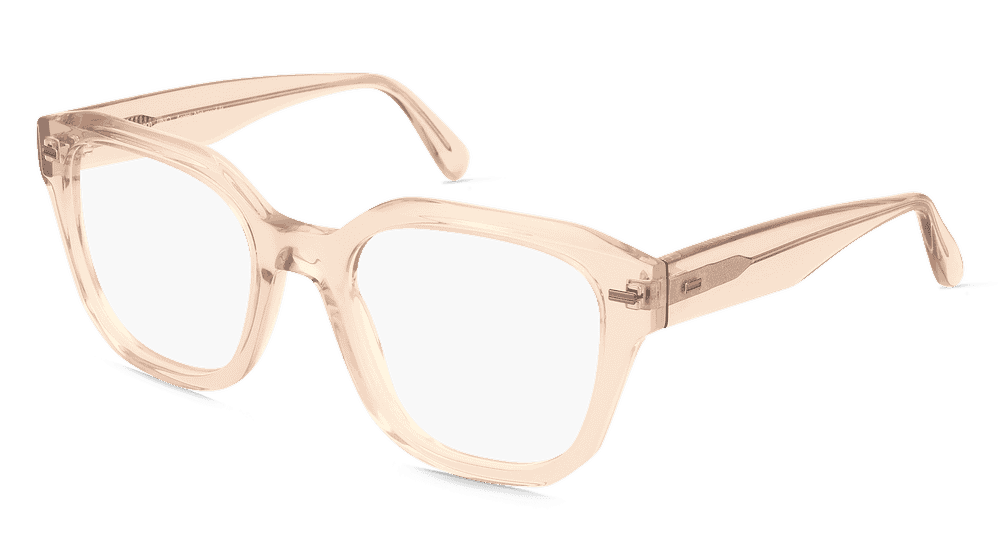 Fielmann LN 063 FA LINO Beige transparent Vue d'angle