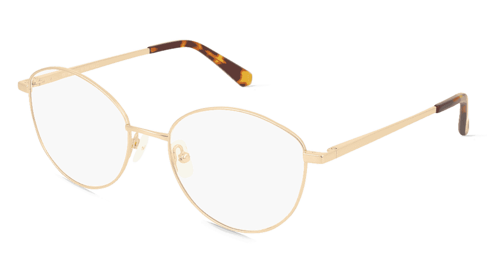 Fielmann BE 033 FLEX CL Doré brillant Vue d'angle