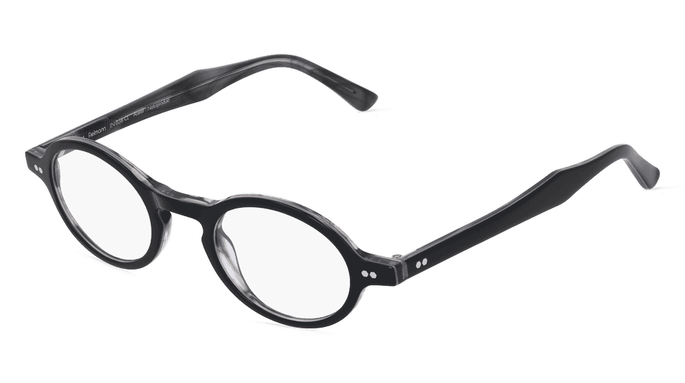 Fielmann LN 038 CL Noir gris Vue d'angle