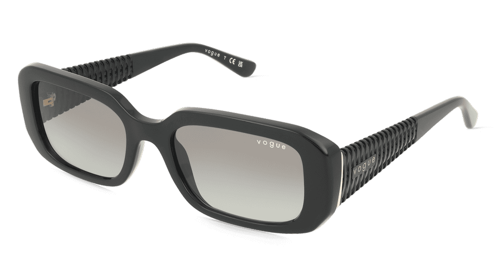 Vogue 0VO5565S Noir Vue d'angle