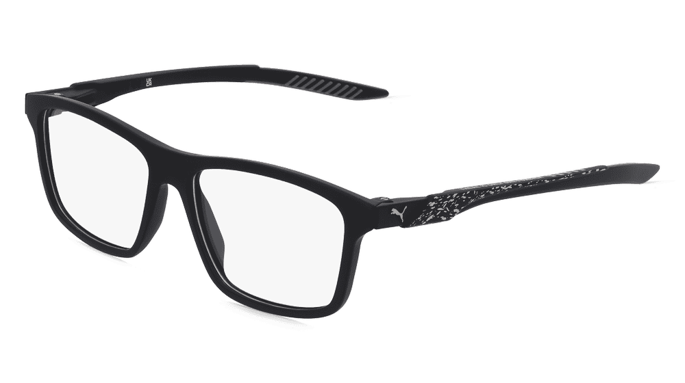 Puma PU0394O Noir mat Vue d'angle