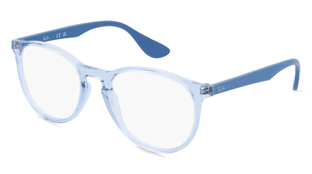 Ray-Ban RX7046 Blauw licht Hoekaanzicht