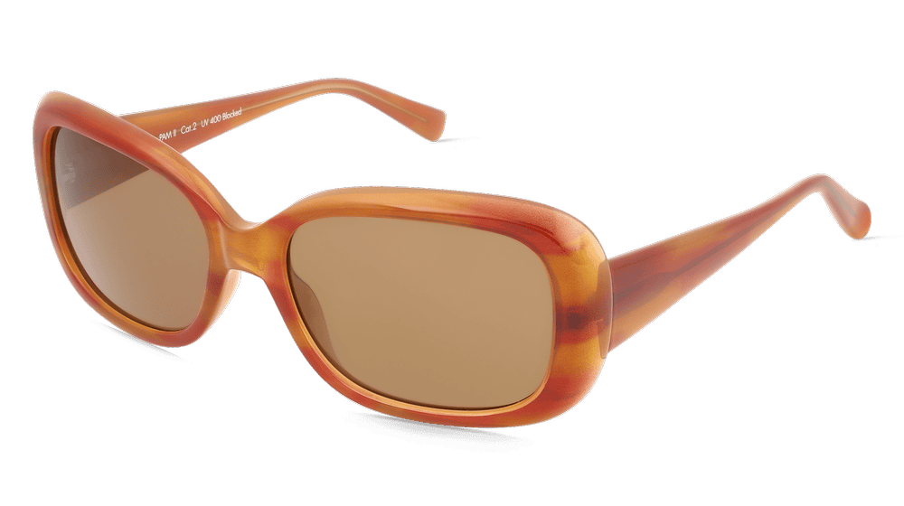 Fielmann MC 626 SUN FA PAM II Havanna clair Vue d'angle