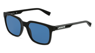 LACOSTE L967S Noir mat Vue d'angle