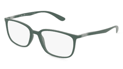 Ray-Ban RX7208 groen Hoekaanzicht
