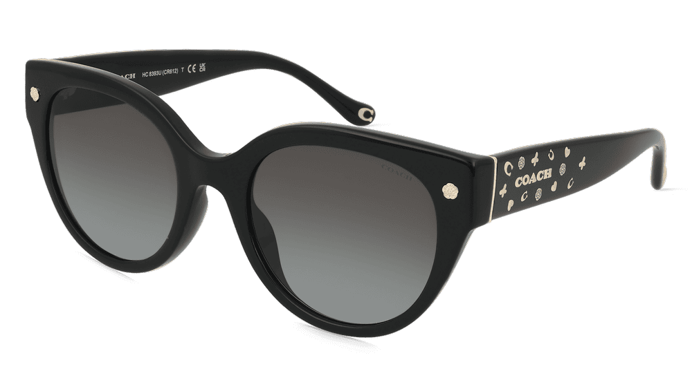 Coach 0HC8393U Noir Vue d'angle
