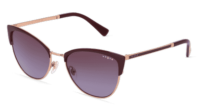 VOGUE VO4251S Bordeaux rood Hoekaanzicht