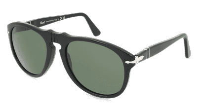 Persol 0PO0649 zwart Hoekaanzicht