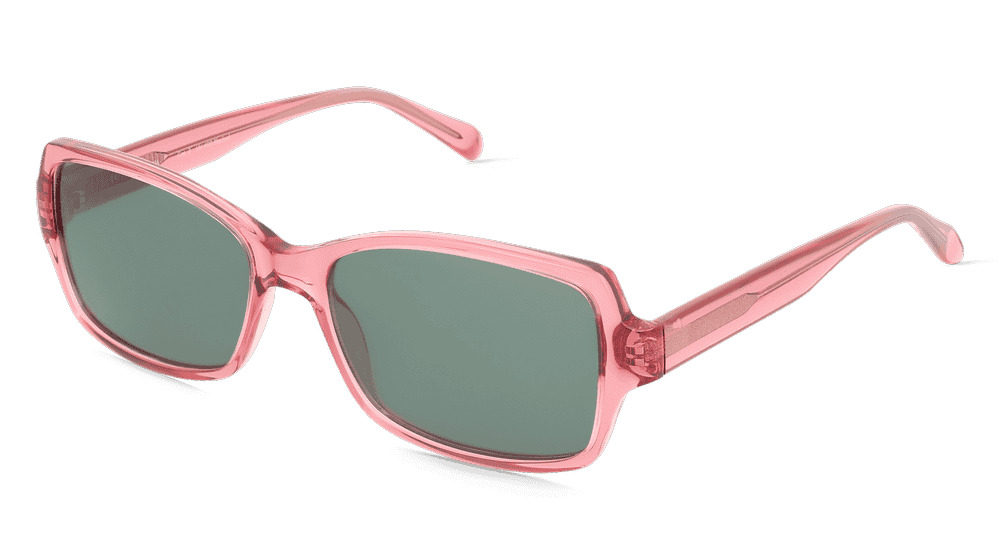 Fielmann BD 543 SUN CL RITA roze transparant Hoekaanzicht