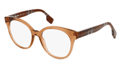 Burberry BE2356 Rayé brun Vue d'angle