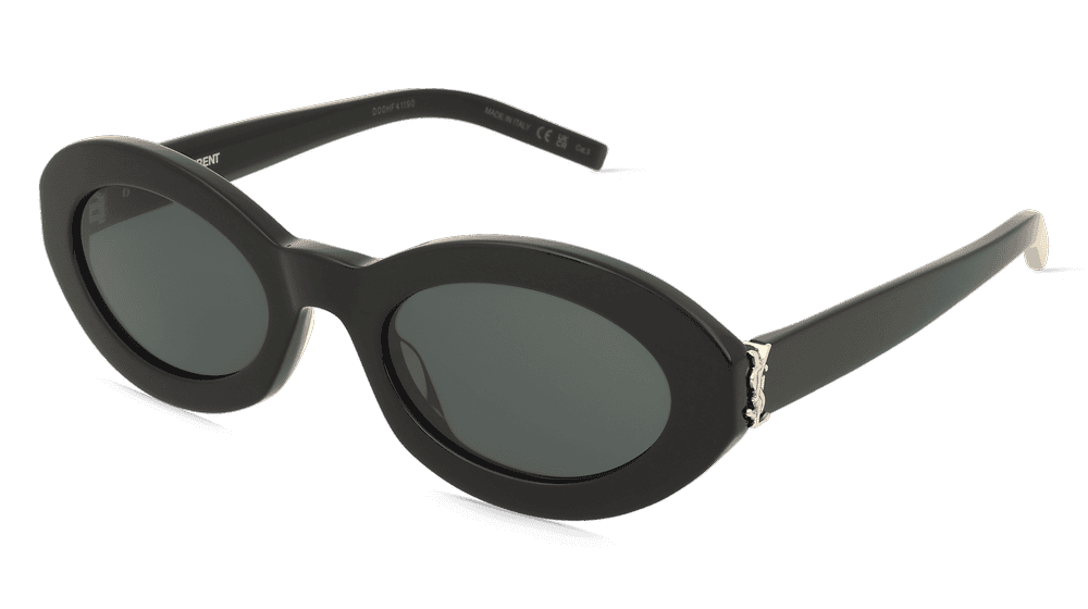 Saint Laurent SLM136 Noir Vue d'angle