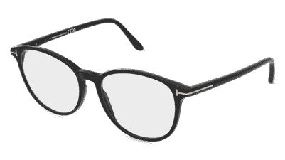 Tom Ford FT5810-B Noir bleu Vue d'angle