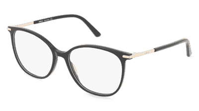 Mexx Eyes 2594 zwart goud Hoekaanzicht
