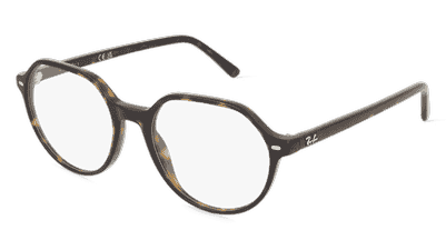 Ray-Ban RX5395 Havane brun Vue d'angle