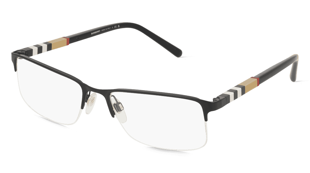 Burberry BE1282 Noir Vue d'angle
