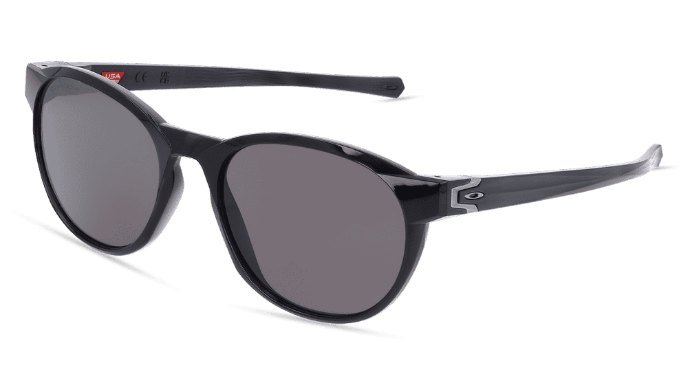 OAKLEY OO9126 REEDMACE Noir Vue d'angle