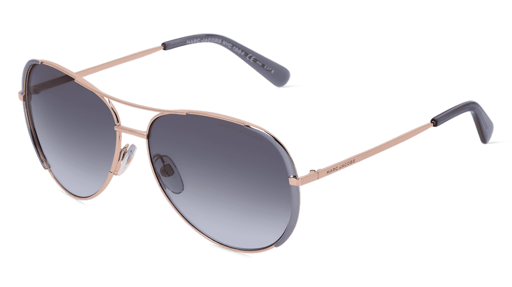 Marc Jacobs 686/S Doré gun Vue d'angle