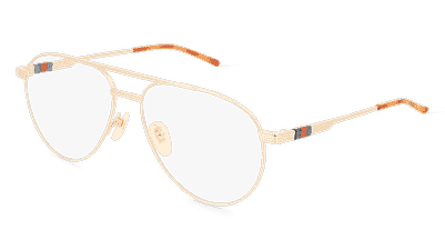 Gucci GG1679O Noir Vue d'angle