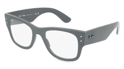 Ray-Ban RX7840V Noir mat Vue d'angle