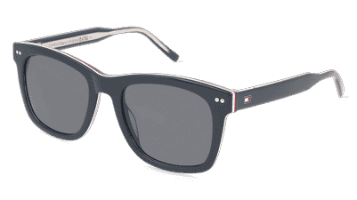 Tommy Hilfiger TH 2184/S zwart Hoekaanzicht