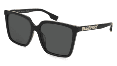 Burberry 0BE4411D zwart Hoekaanzicht
