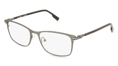 Lacoste L2300 zwart mat Hoekaanzicht