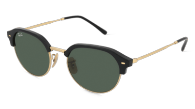 Ray-Ban RB4429 havana gun Hoekaanzicht