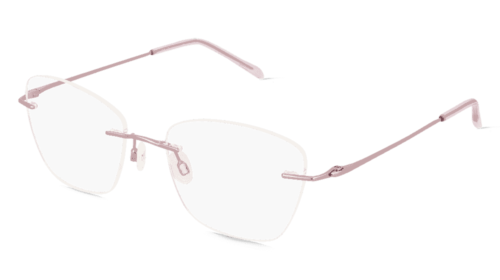 Fielmann BD 464 MOD CL Rose glanzend Hoekaanzicht