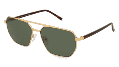 Fielmann BD 575 SUN CL RICHARD goud havana Hoekaanzicht