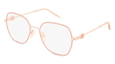 Tommy Hilfiger TH 2151 goud roze Hoekaanzicht